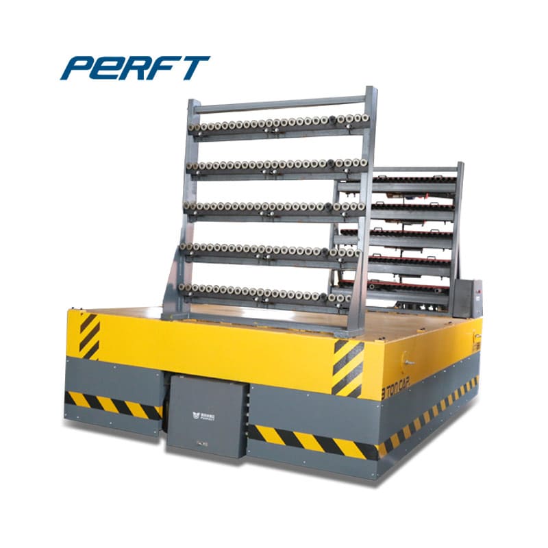 3 Ton Battery Operated Material Transfer Trolley,Motorized Turntable 